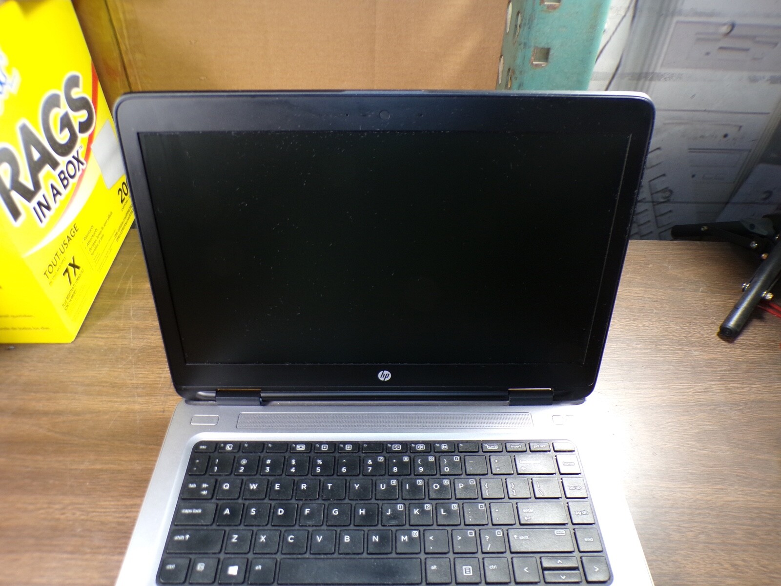 HP PROBOOK 640 G2 INTEL CORE i7-6600U 2.60GHZ 8GB RAM **BIOS L0CKED /NO BATTERY