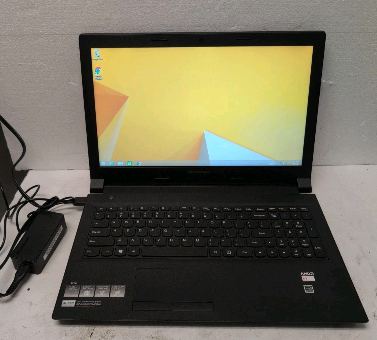 🔥 Lenovo B50-45 15.6″ Laptop AMD E1-6010 CPU /4GB RAM/ 250GB HDD/Windows 8.1 –