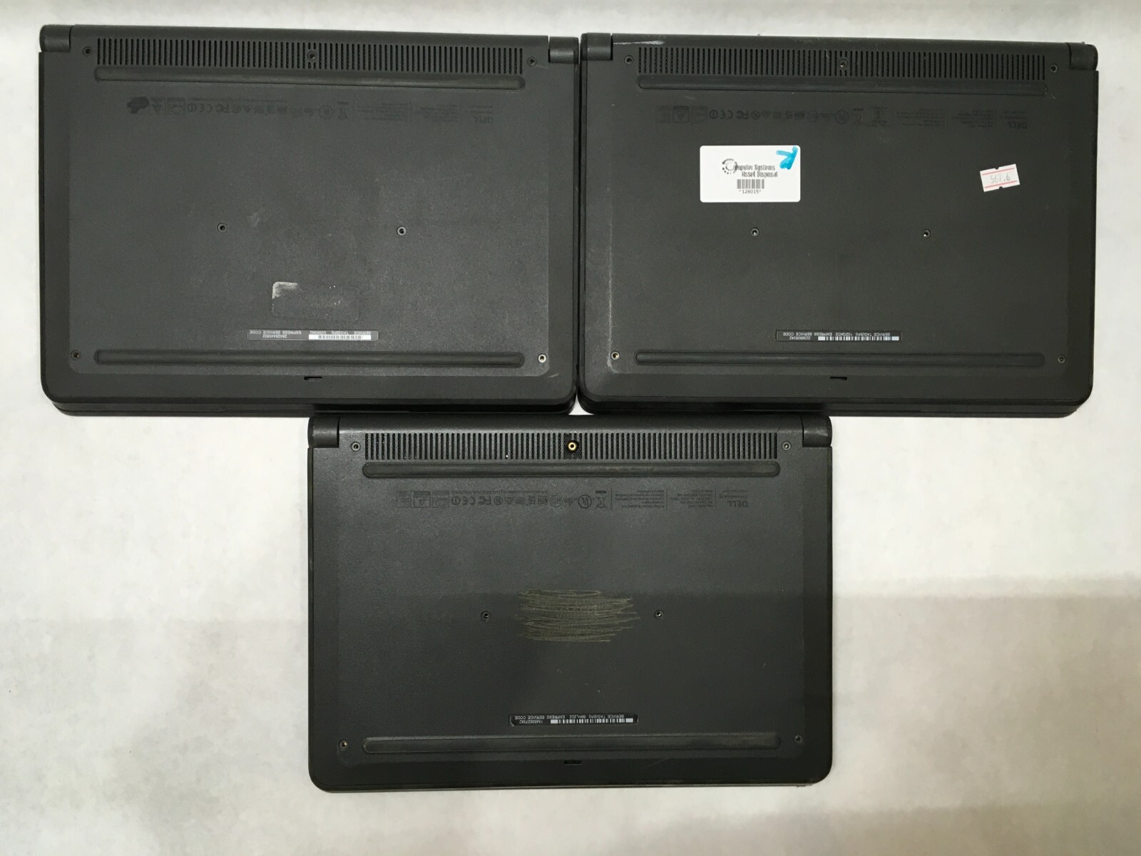 Lot of 9 Dell Chromebook 11 3120 Celeron Missing Keys Power Issues- FT