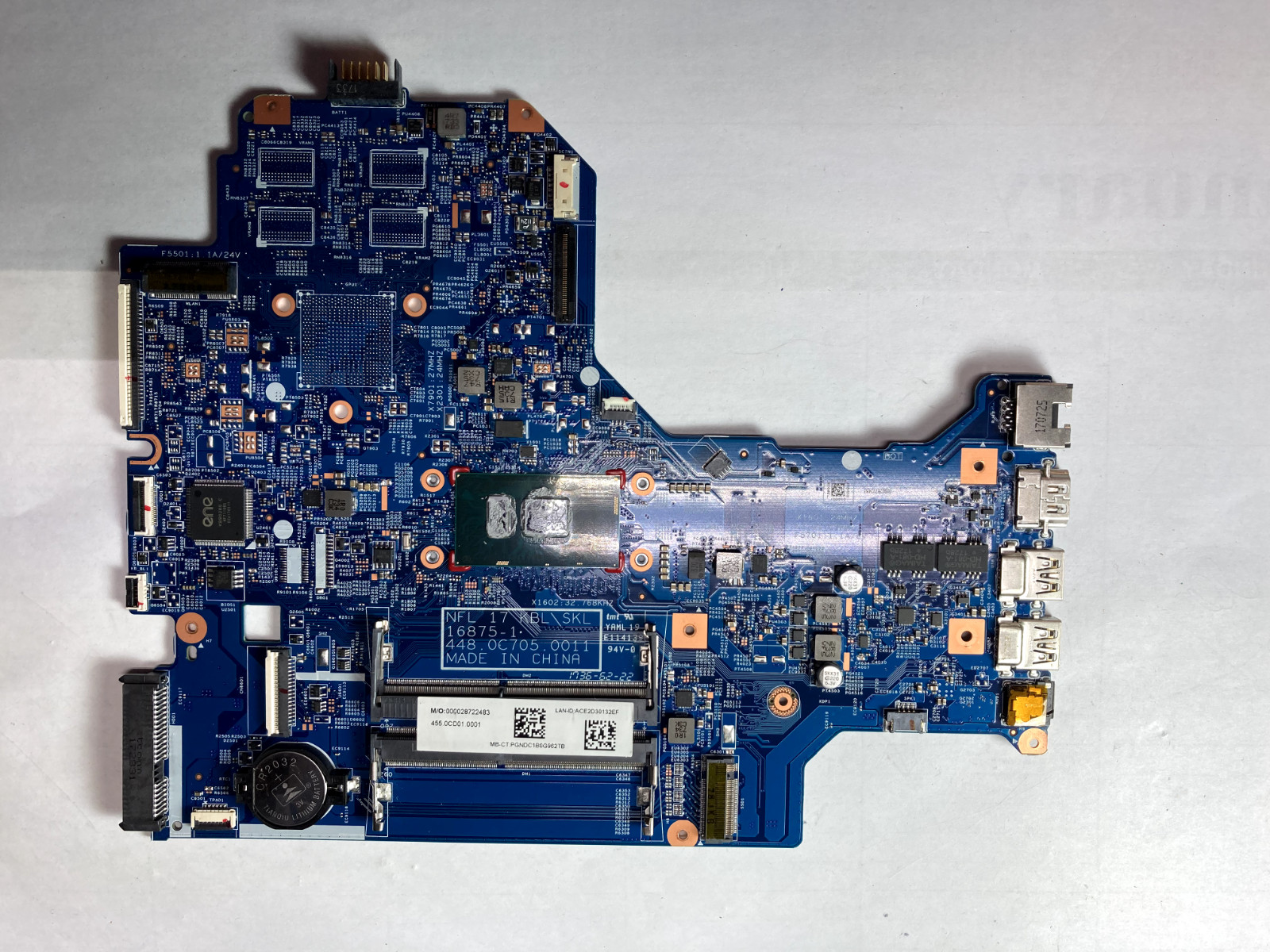 HP Laptop Motherbard TPN-W129 17-BS068CL