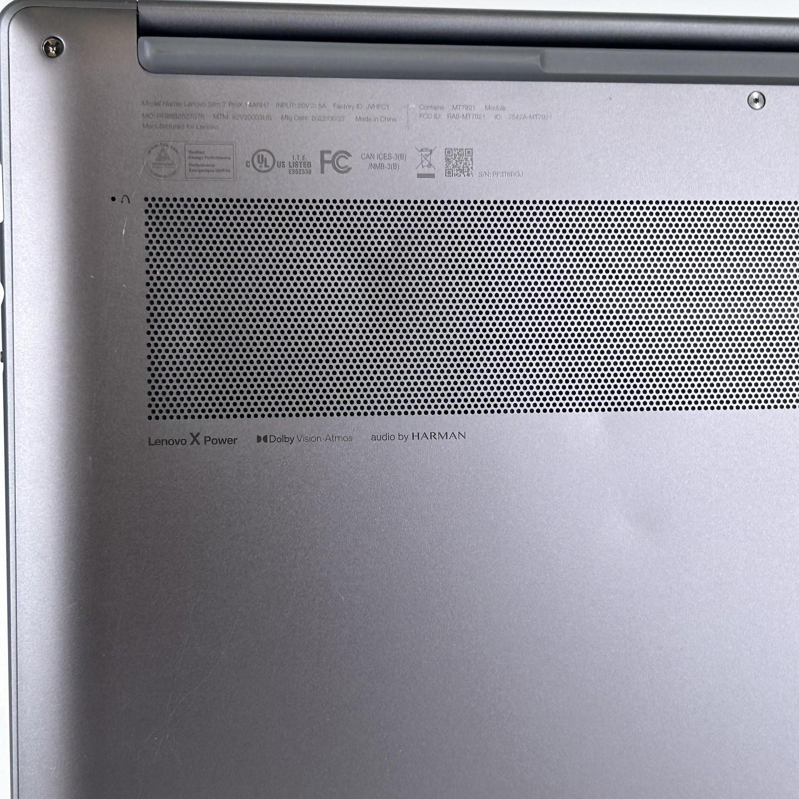 Lenovo Slim 7 Pro X 14.5 QHD+ TOUCH 3.3 GHz Ryzen 9 6900HS 32GB 1TB SSD RTX 3050