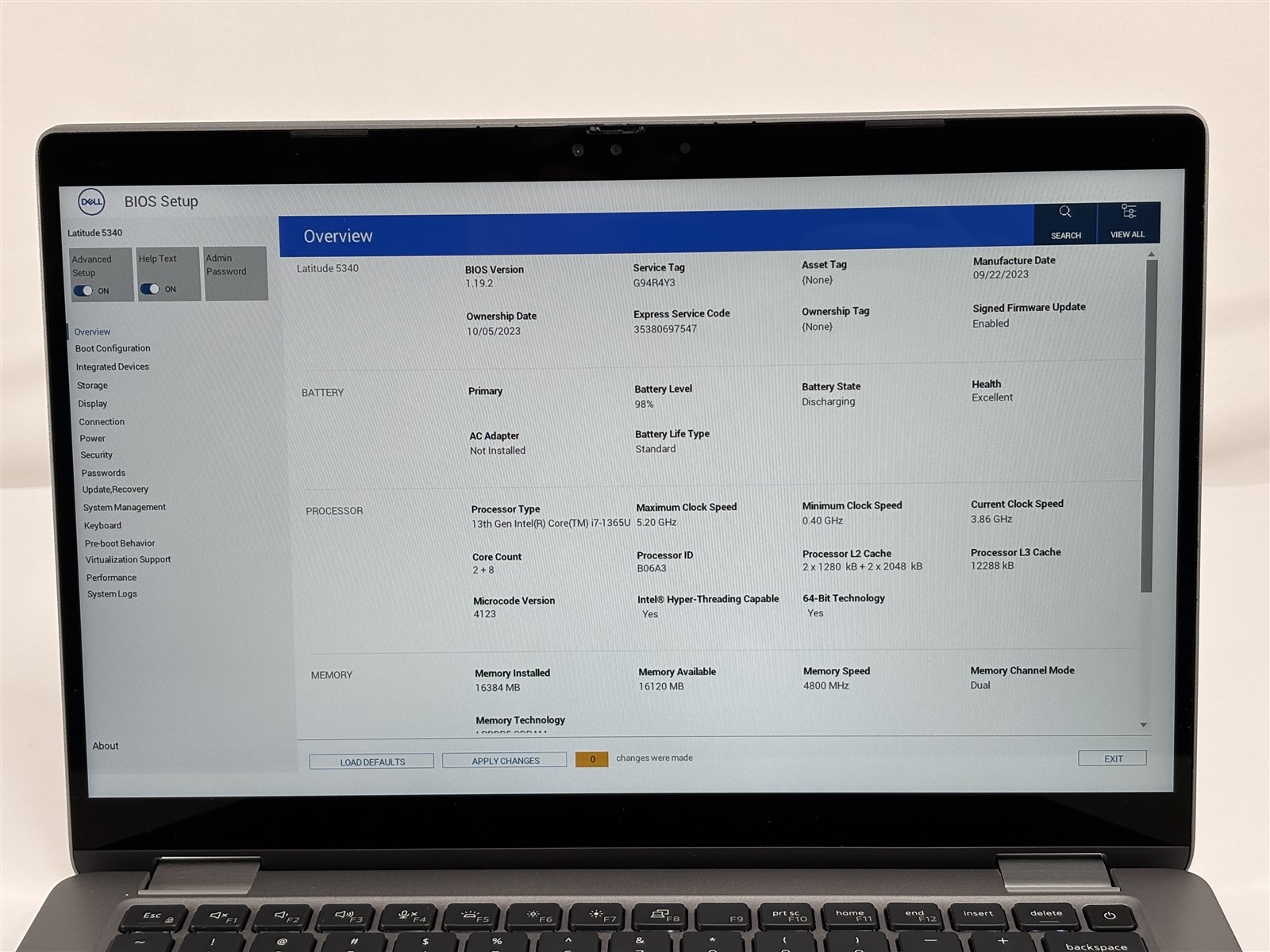 Dell Latitude 5340 13.3″ i7-1365U 16GB 512GB SSD Lightweight Travel