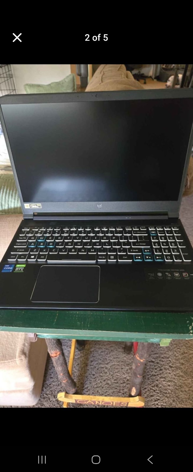Acer Predator Helios 300 15.6″ (512GB SSD, Intel i7-9750H, 2.60GHz, 16GB RAM,…