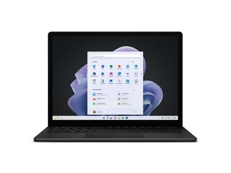 Microsoft Surface Laptop 5, 13.5″ 12th Gen Intel i5 16GB 512 SSD BLACK