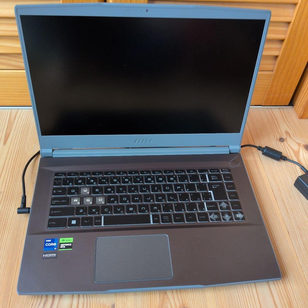 MSI Gaming Laptop Intel Core i7 NVIDIA GeForce RTX Japanese Keyboard