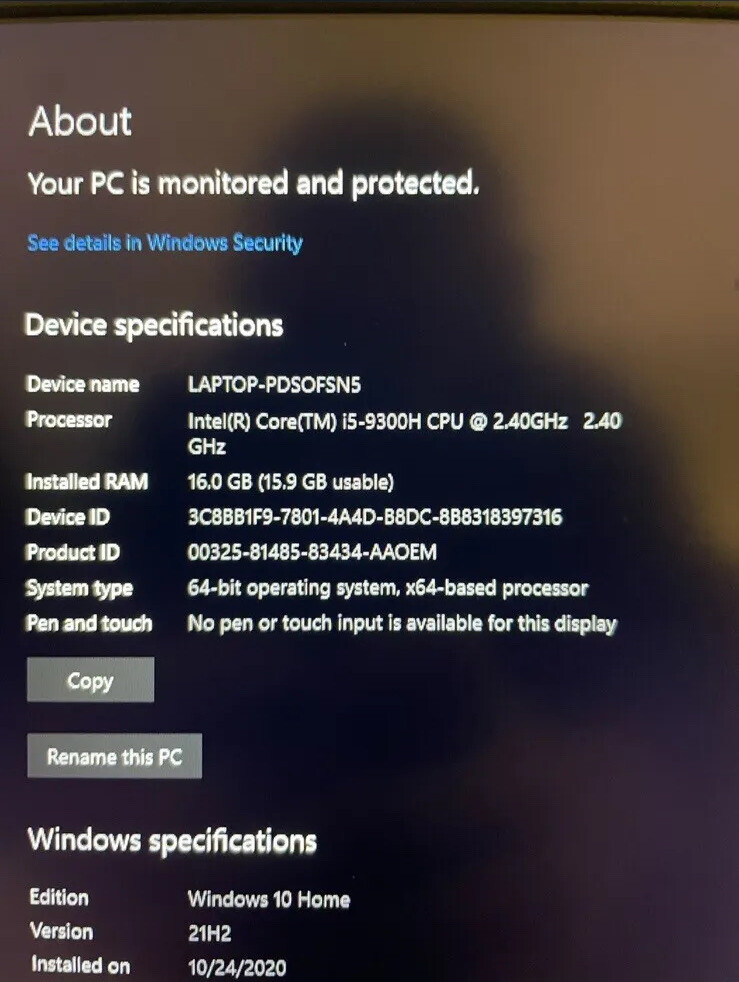 ASUS TUF FX505 15.6 inch (512GB, Intel Core i5 9th Gen., 4.10GHz, 16GB)Gaming…