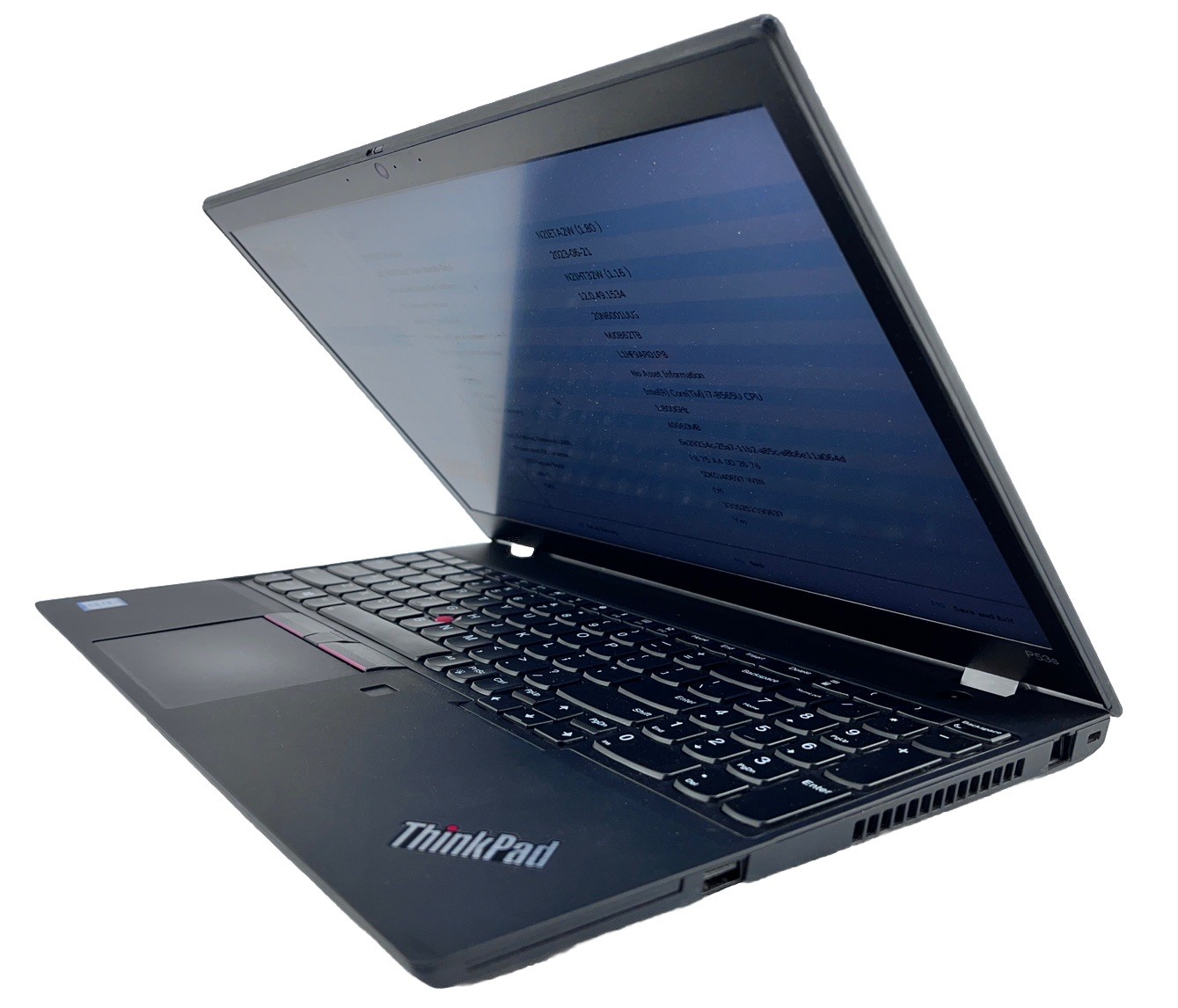 Lenovo ThinkPad P53S i7-8565U 1.8GHz 40GB RAM 512GB QUADRO P520 *Grade C*