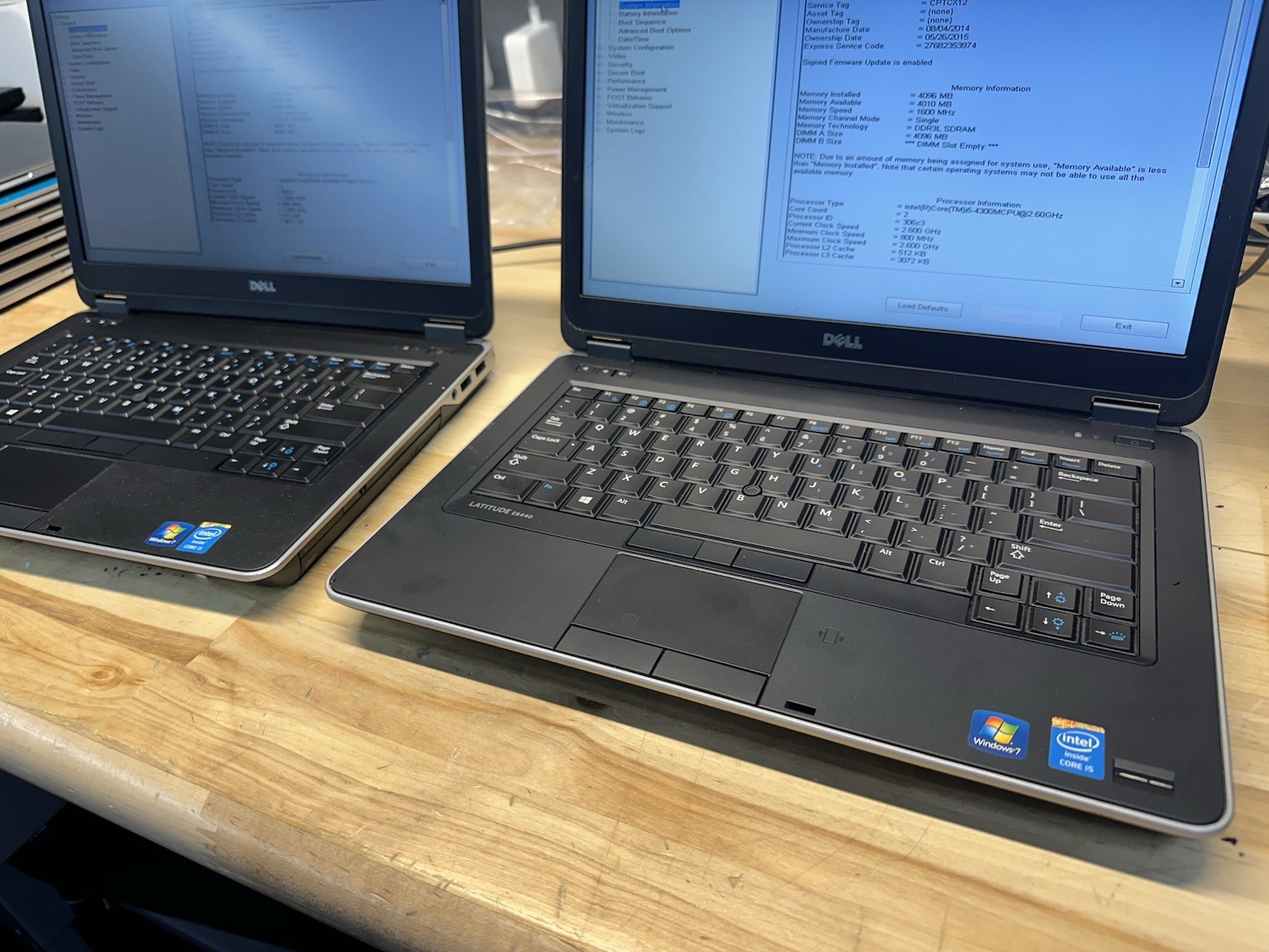 *LOT OF 3* Dell Latitude E6440 E6230 i5-4300 8GB RAM NO HDD *SOLD AS IS, READ!!!