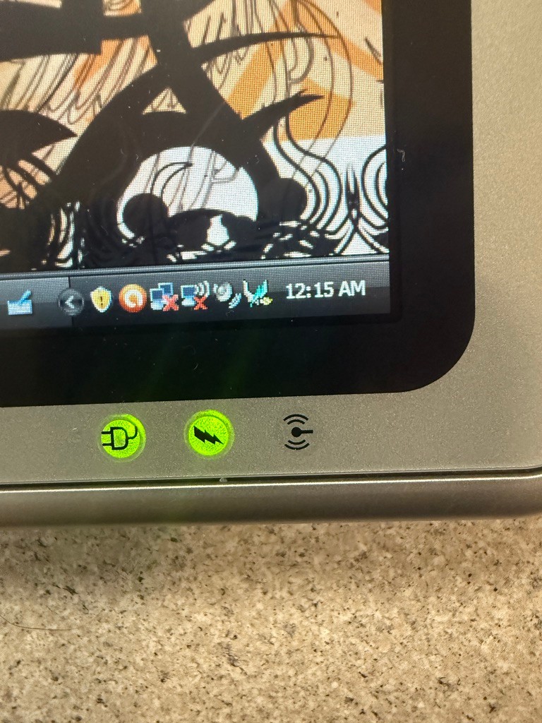 HP Compaq tc1100 Tablet PC Pentium M 1GHz 256MB. BATTERY ISSUE BUT READ DESCRIPT