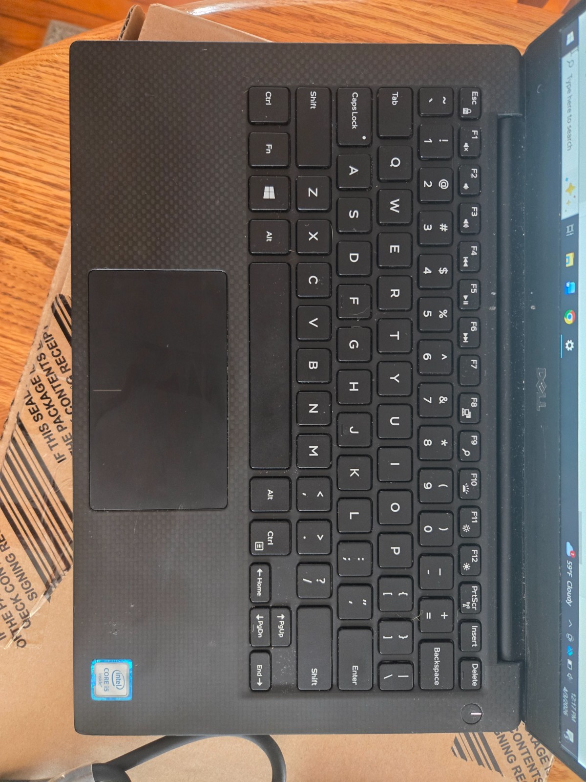 Dell XPS 13 9350 signature edition, 13.5″ full HD display with webcam, silver