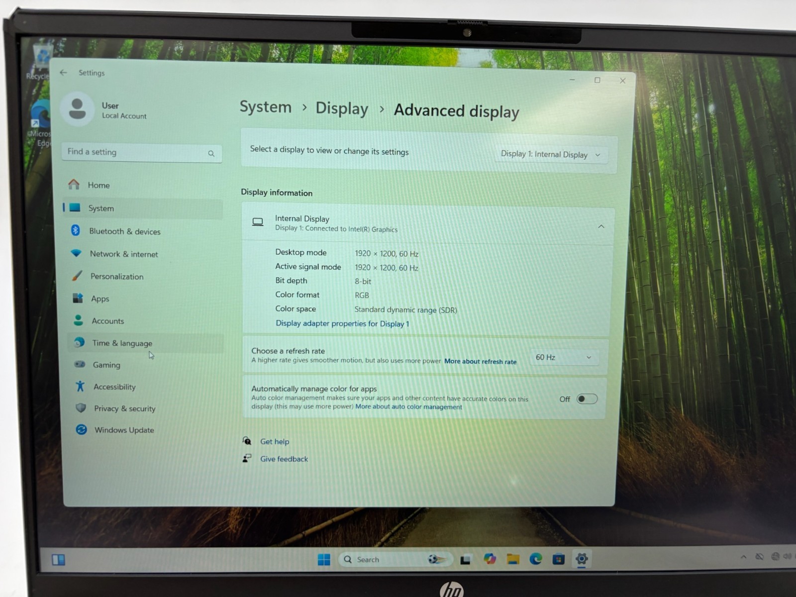 HP Pavilion 16-af0010nr 16″ 512 GB SSD 8 GB RAM Ultra 5 125U Windows 11 Home