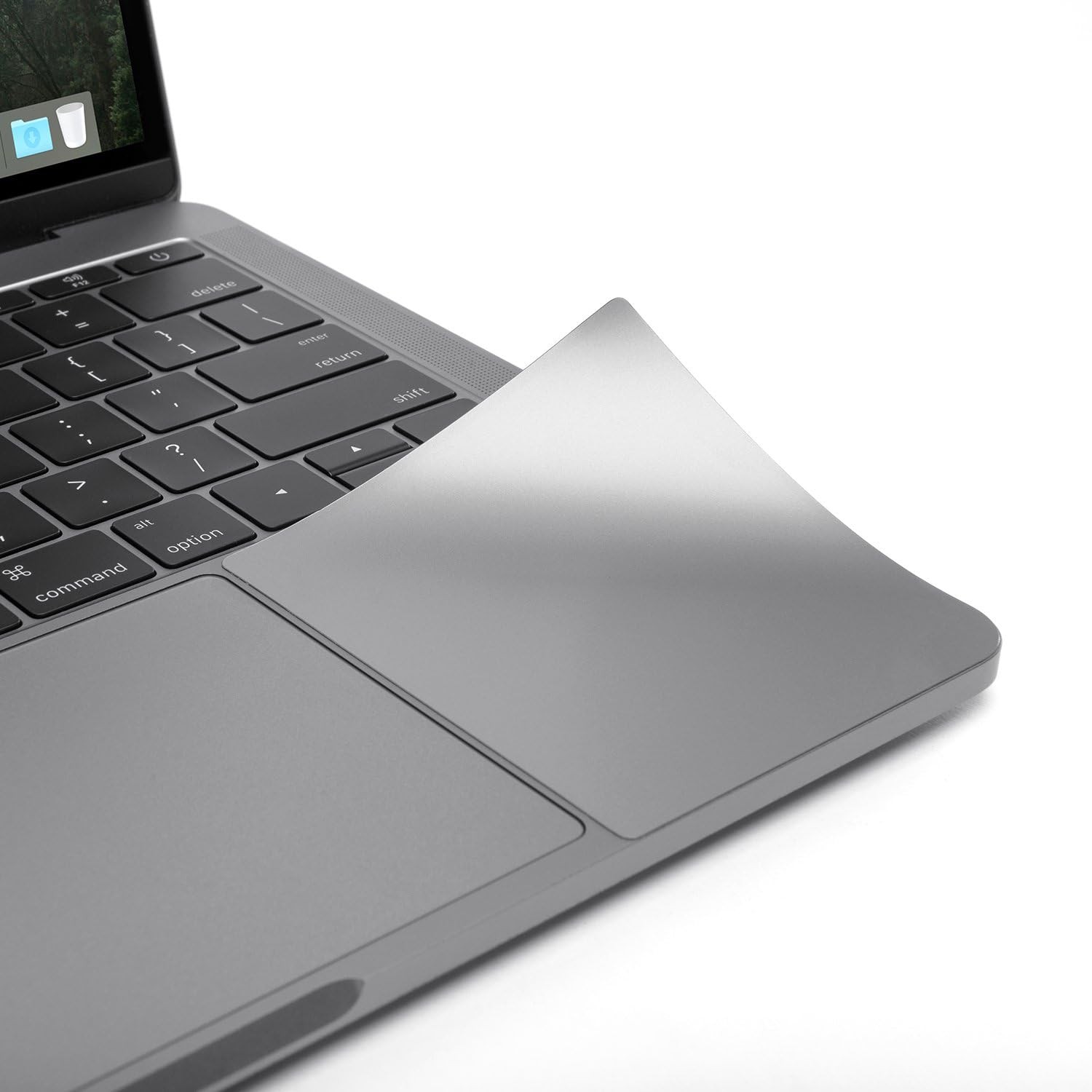 Premium Palm Rest Protector Skin Cover Set for 2019 MacBook Pro 16″ Space Grey