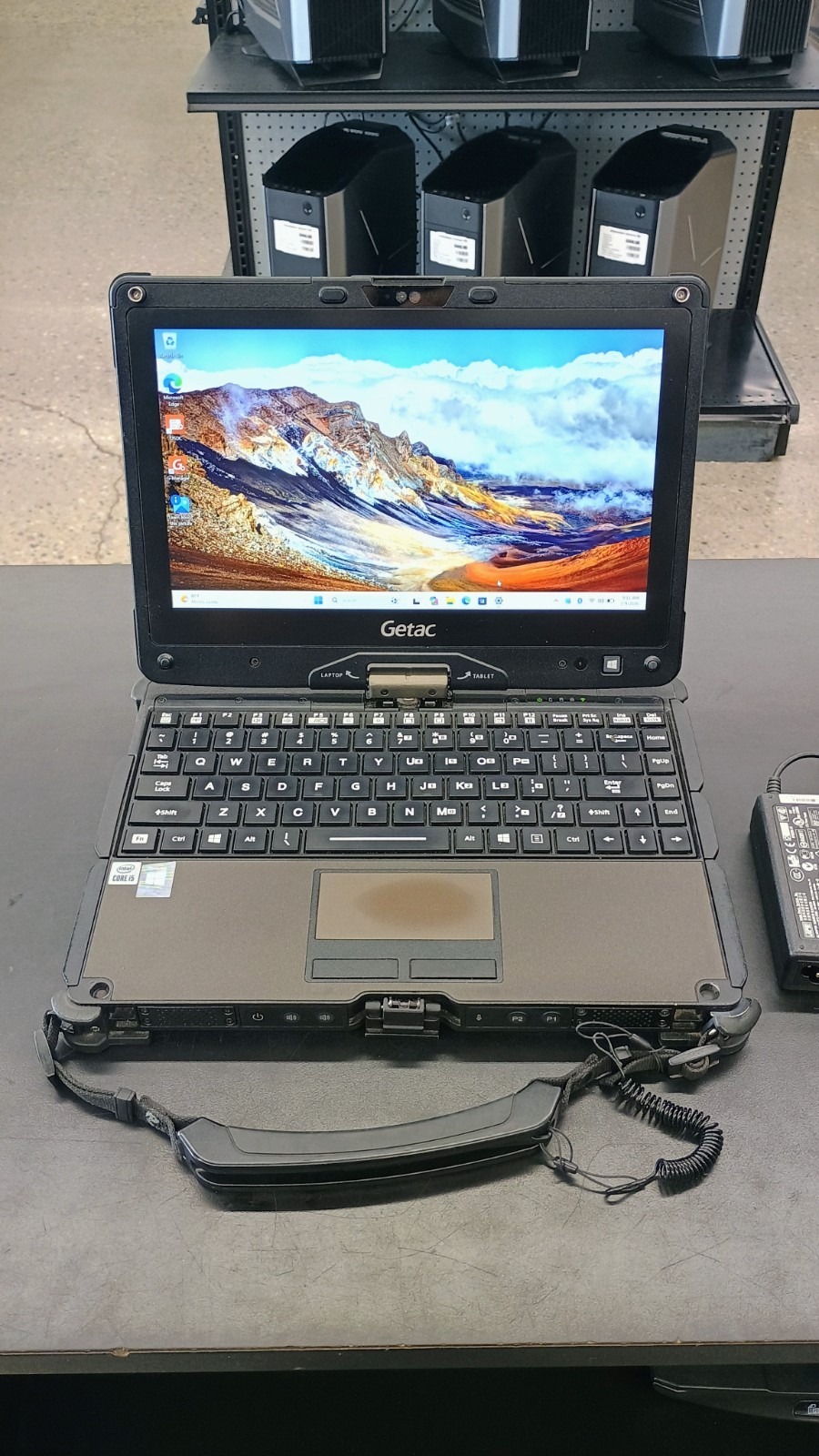Getac V110G6 Quad Core i5-10210U 1.60GHz – 256GB SSD – 16GB – Win 11 Pro