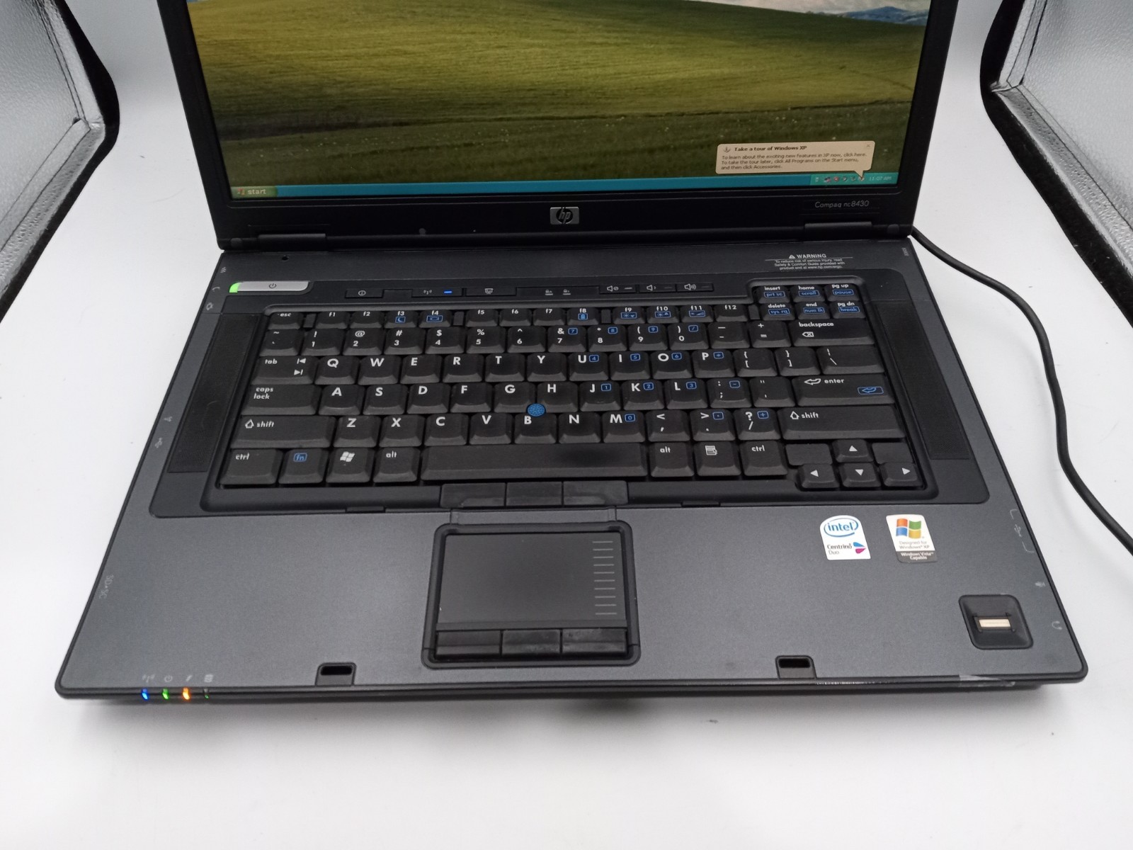 HP Compaq nc8430 15″ Laptop Intel Core 2 Duo 1.5GB RAM 60GB SSD Windows XP -RR