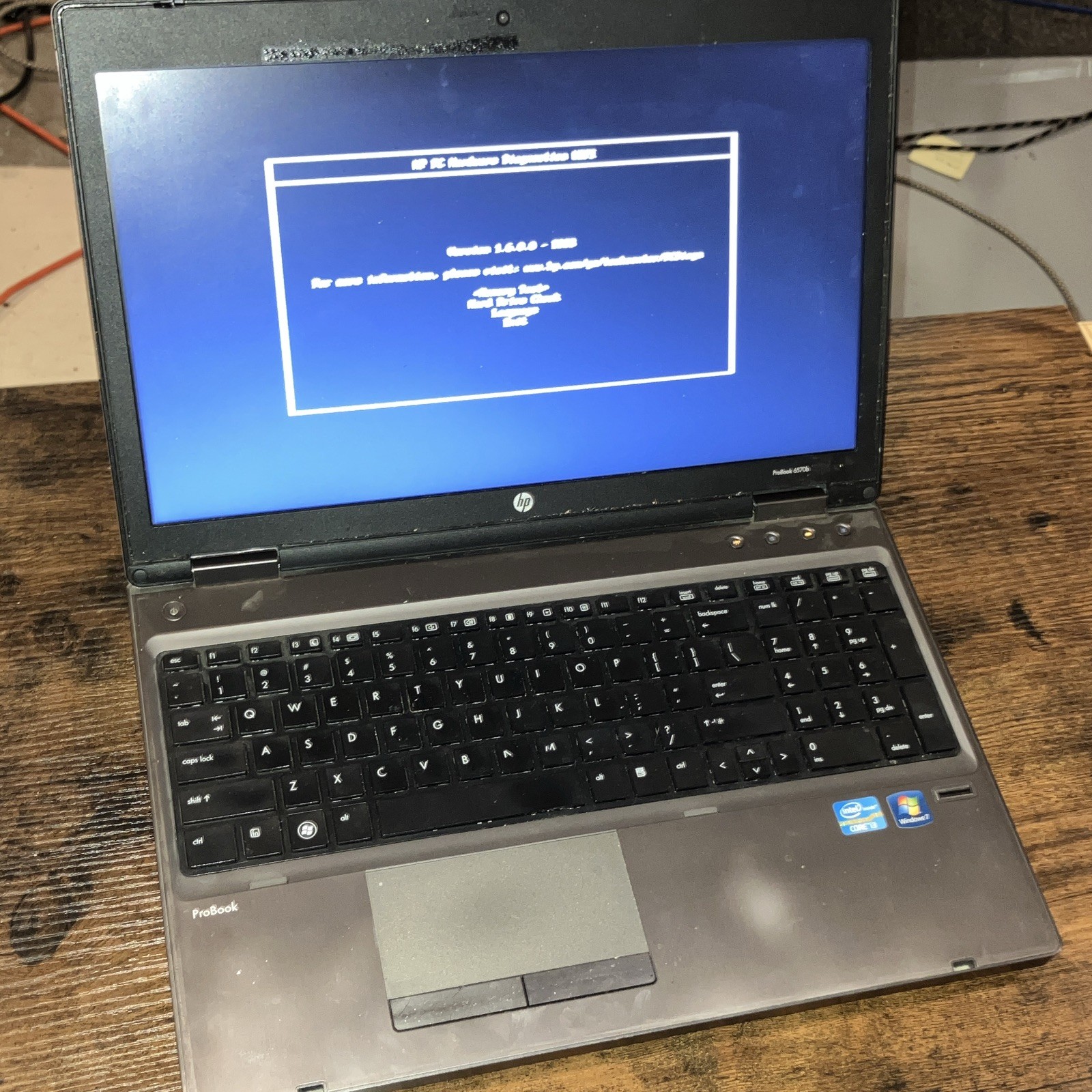 HP ProBook 6570b 15.6in Intel Core i3 Windows 7 Silver Laptop w/ Webcam