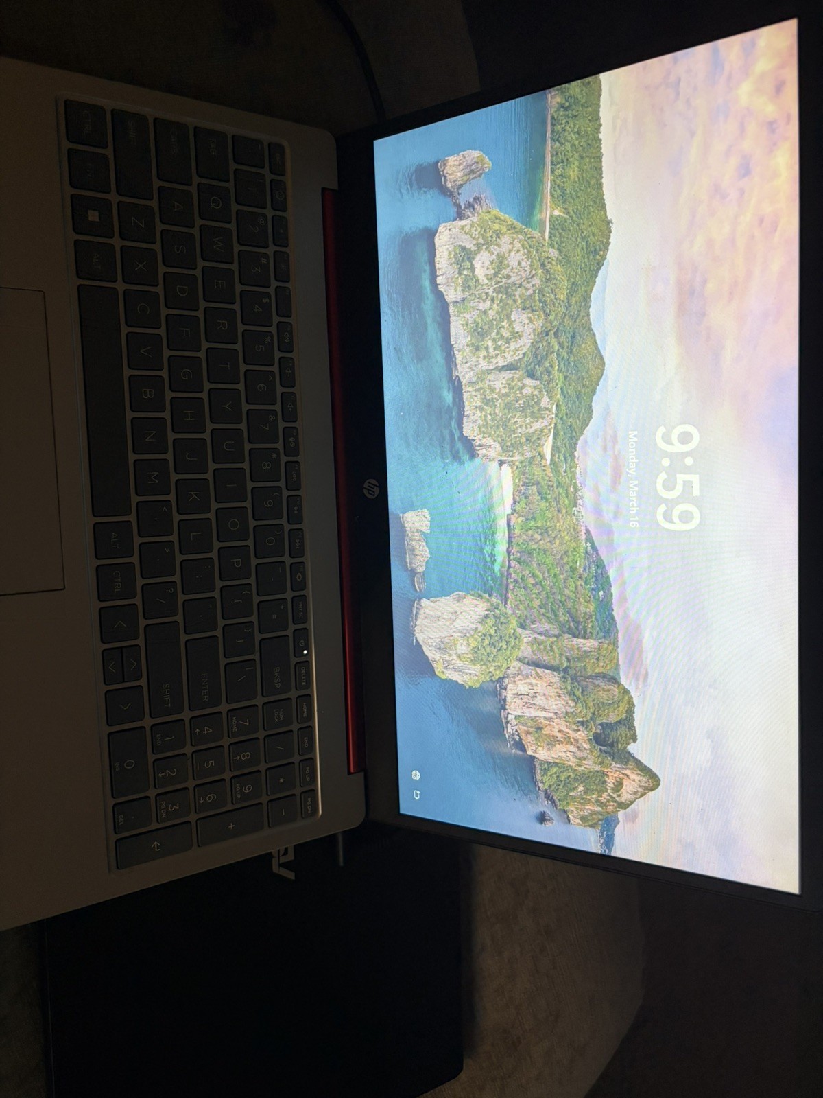 HP Laptop 15.6 Red, Quad-Core Intel N200