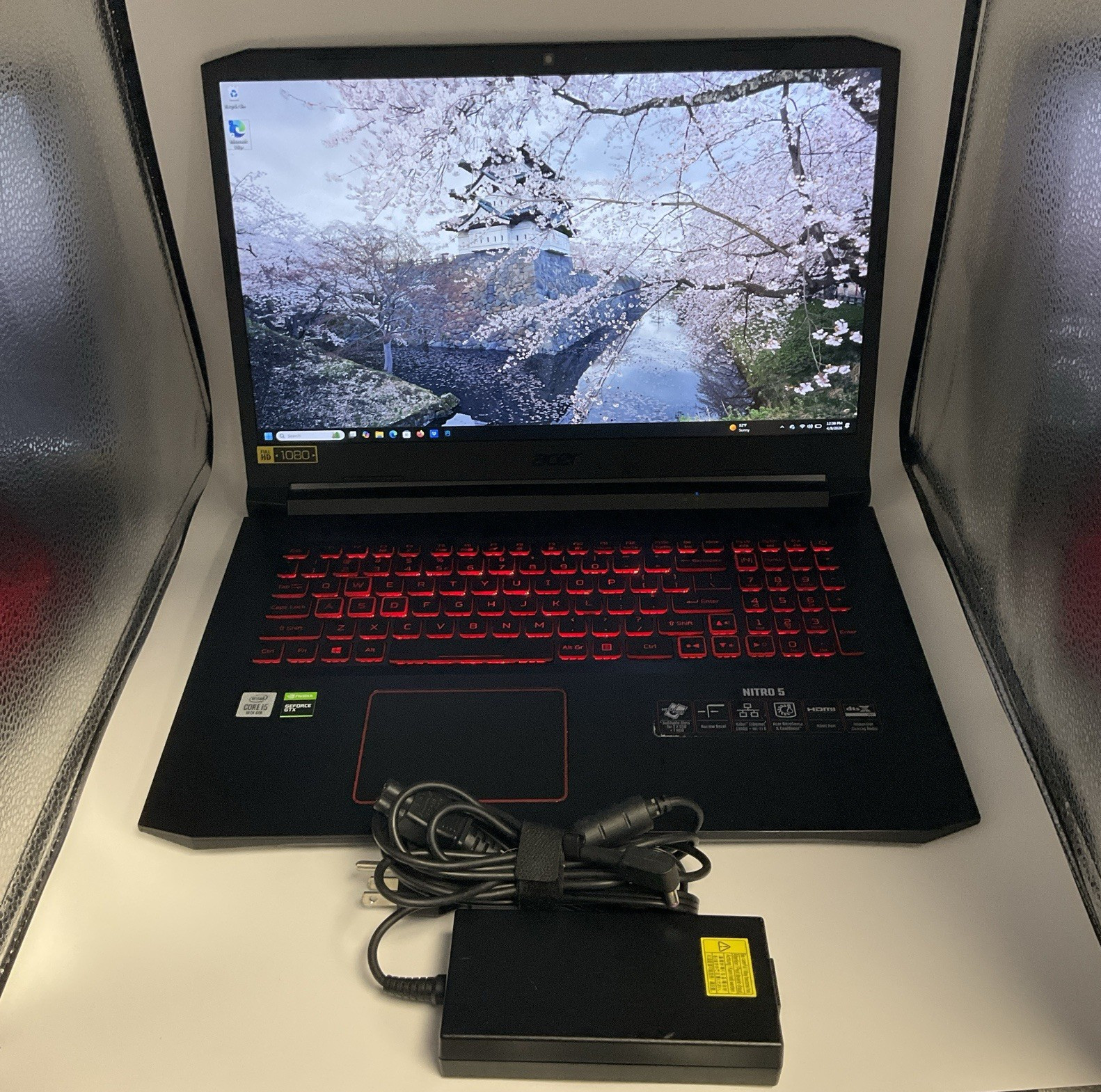 Acer Nitro 5 V Laptop Intel i5-10300H 8GB RAM 512GB SSD GeForce GTX1650 Ti
