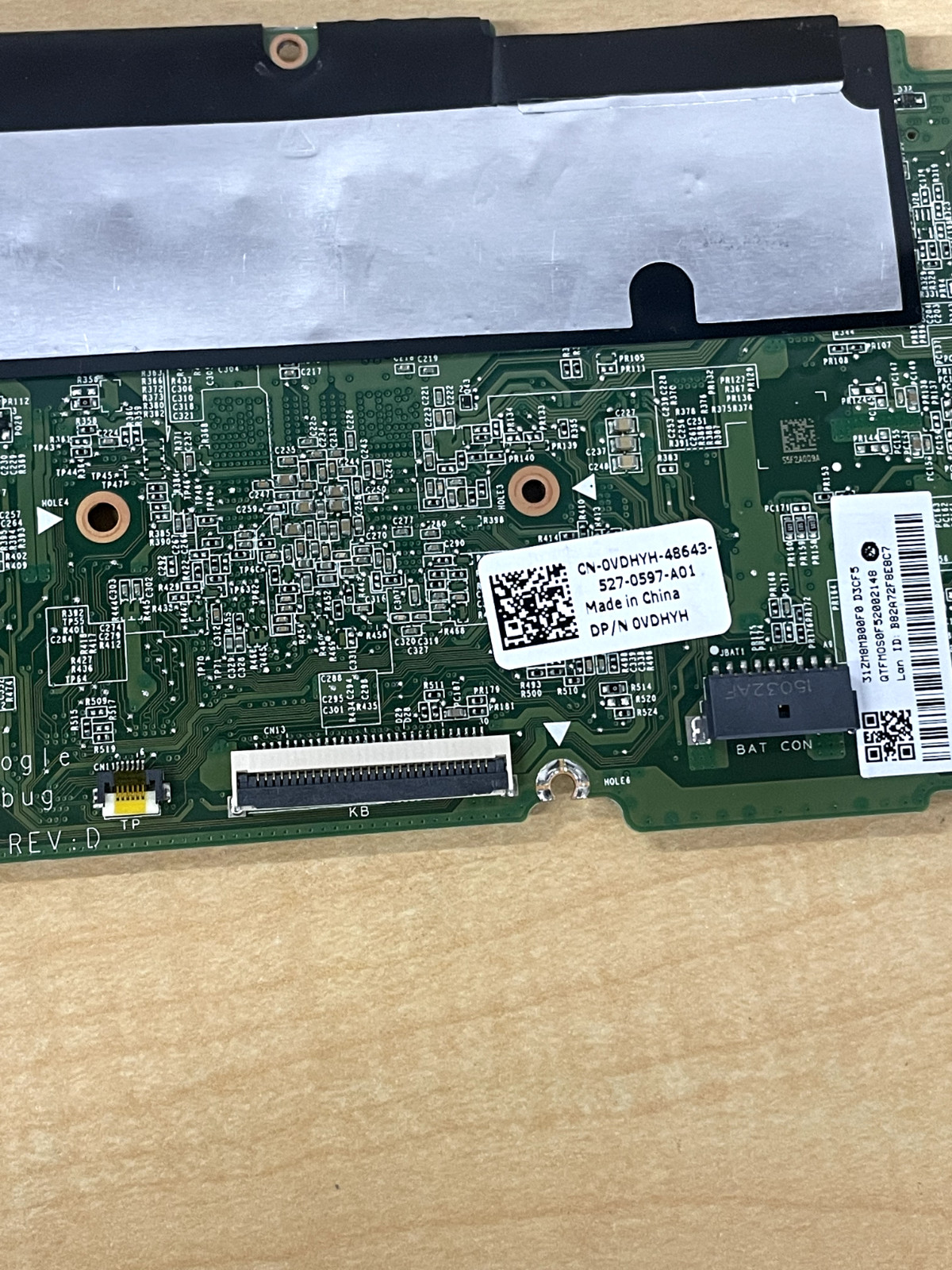 Dell 11 3120 Chromebook Touch Motherboard, 2GB Intel Celeron N2840 Processor