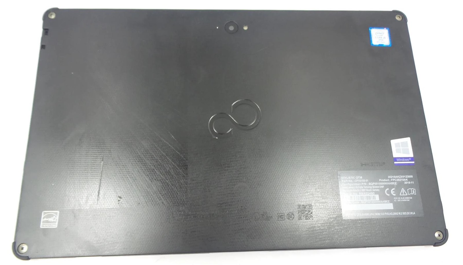 Fujitsu Stylistic Q738 Core i5-8350U 1.7GHz 16GB 128GB Windows 10
