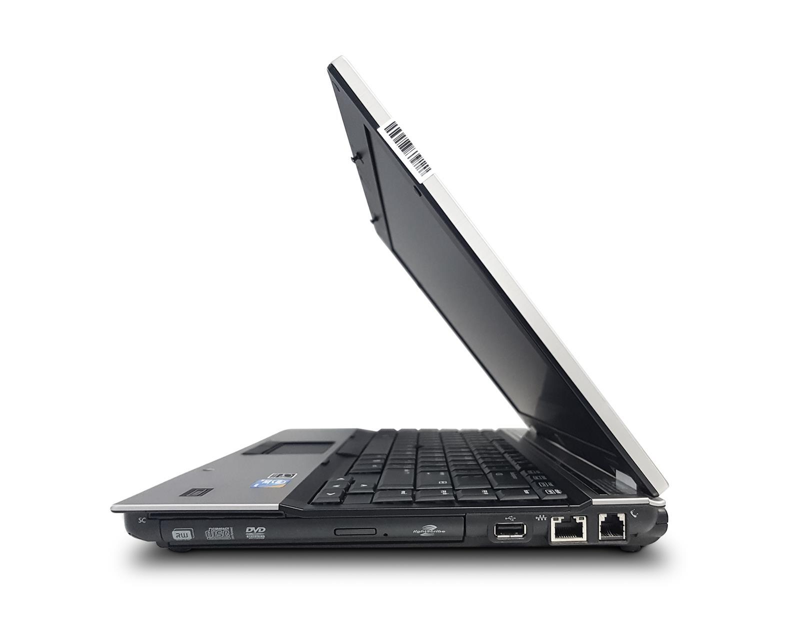 HP EliteBook 6930p 14.1” C2D P8600 4GB 320GB FireWire Win7 or Win10 BLUETOOTH