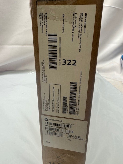 HP Chromebook 14a-na0010nr 14″ -Touch Screen 65GB *New-