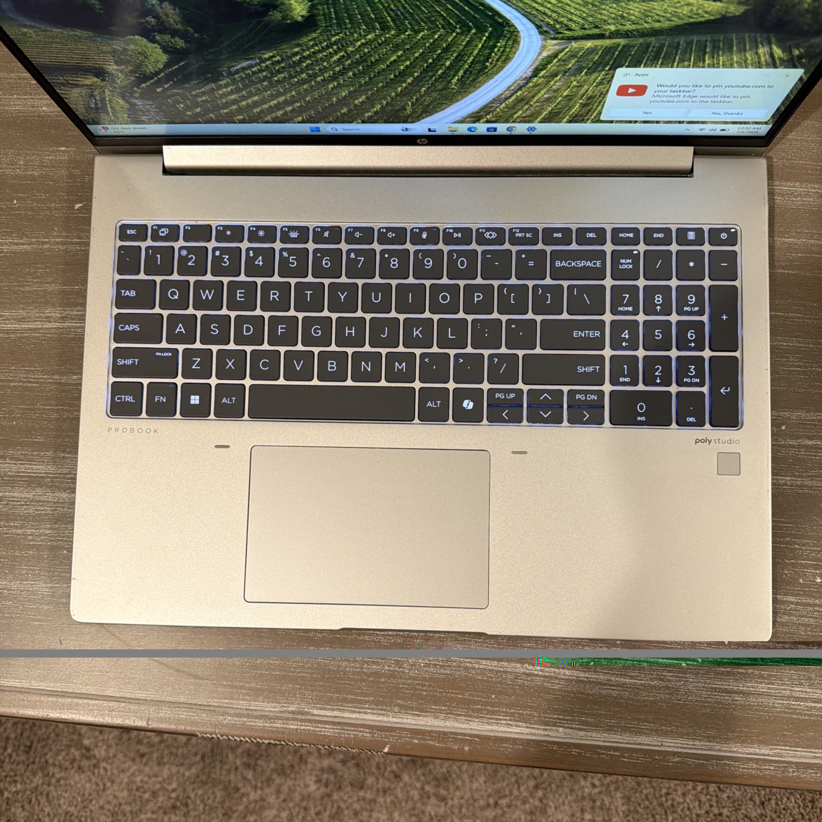 HP ProBook 465 G11 16″ AMD Ryzen 7 7735U 32GB DDR5 715GB Dual SSD Windows 11 Pro