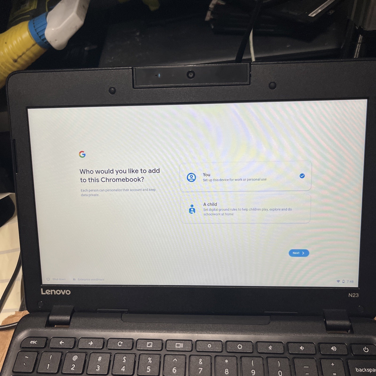 Lot of 10 Lenovo N23 Chromebook 11.6″ Intel Celeron 4 GB – 16 GB HDMI Webcam