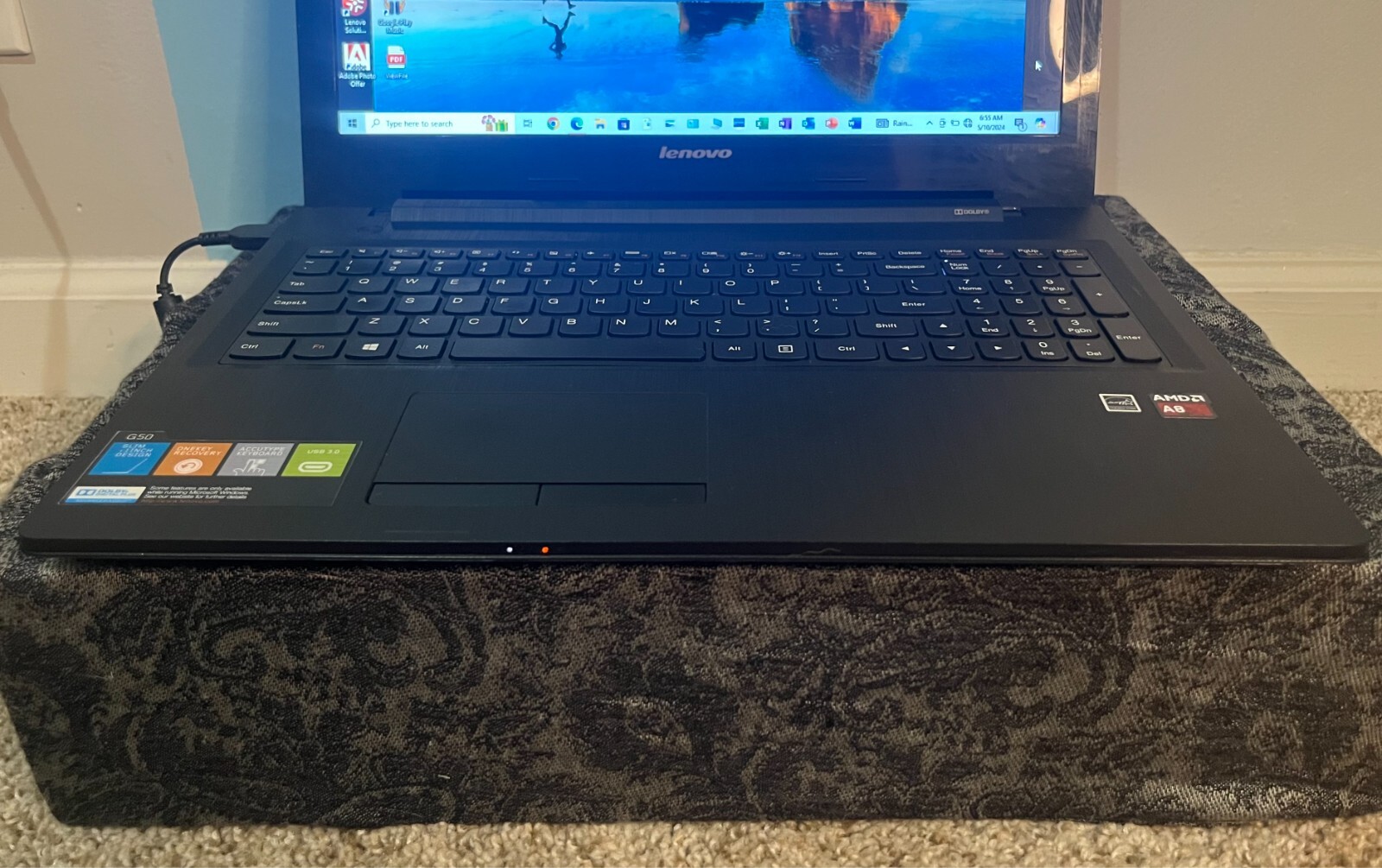 Lenovo G50-80 15.6″ Laptop i3-4030U @ 1.90GHz 4GB Ram 1TB Windows 10 Home