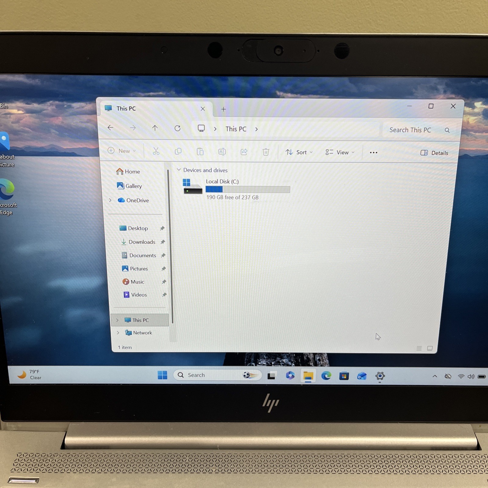 HP EliteBook 840 G6 14” Core i5-8365U 1.60GHz 8GB 256GB SSD Win 11 Pro Laptop