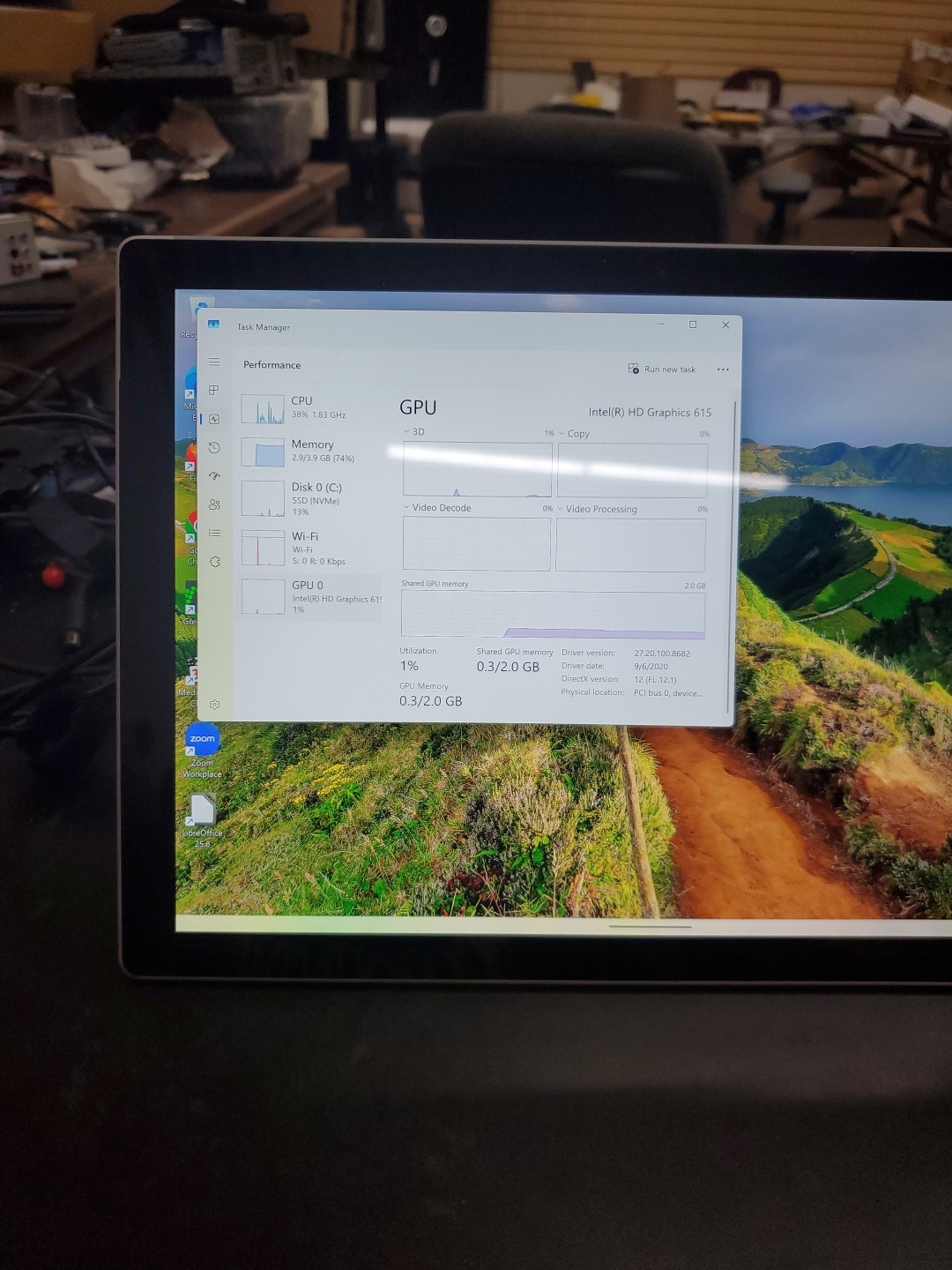 Microsoft Surface Pro (M3-7Y30, 4gb RAM 128gb SSD, W11Pro) 111225-6