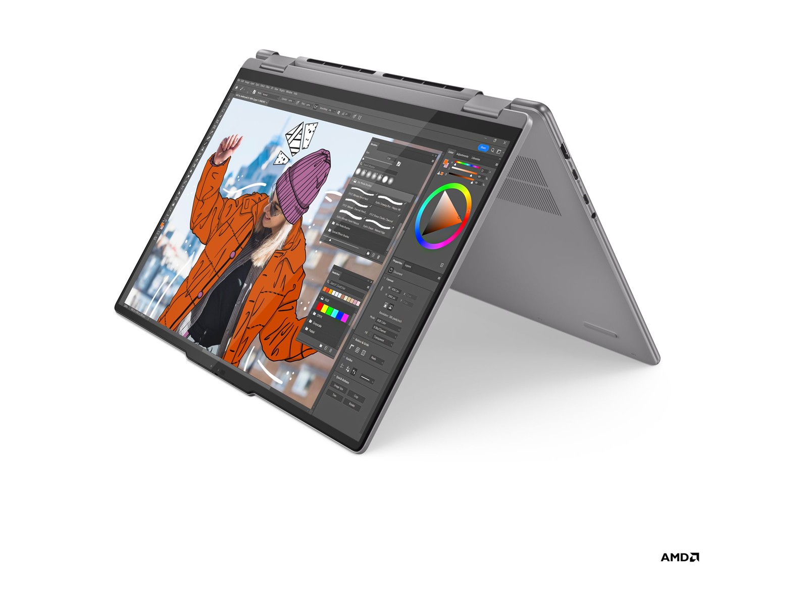Lenovo 83JU0004US Yoga 7 16″ Touchscreen 2-in-1 AMD Ryzen 7