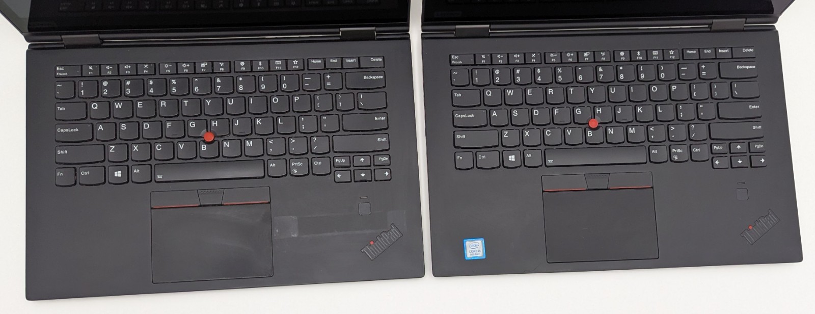 Lot of 2 Lenovo ThinkPad X1 Yoga 3rd Gen 14″ Laptop i5-8250U 8GB – *BAD SPEAKERS