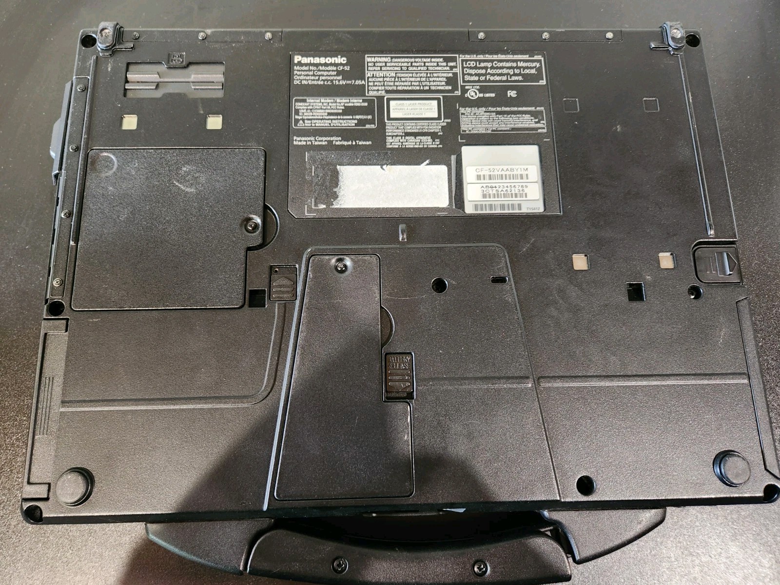 Panasonic Toughbook CF-52 MK5 i5-3360M 2.80GHz 16GB RAM 128GB SSD Win 10Pro