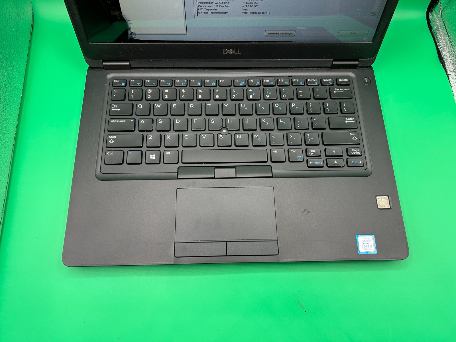 Dell Latitude 5491 14″ Laptop Intel i7-8850H 2.60GHz 16GB RAM Without Storage