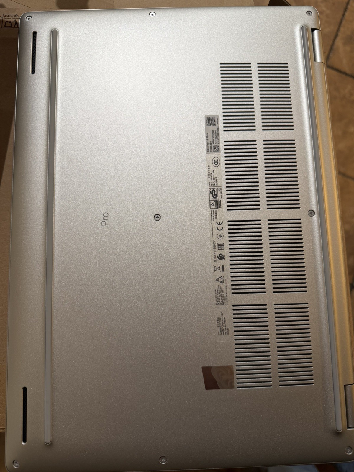Dell Pro 16 Plus PB16250 16″ Notebook – Intel Core Ultra 5 235U -16 GB – 512 GB