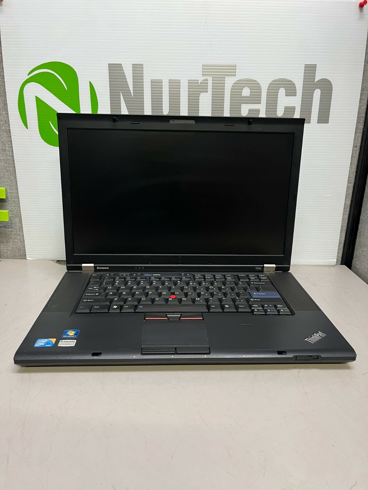 Lenovo ThinkPad T510 15.6″ i5-M560 2.66GHz 4GB/320GB Webcam Laptop [NO OS] + AC