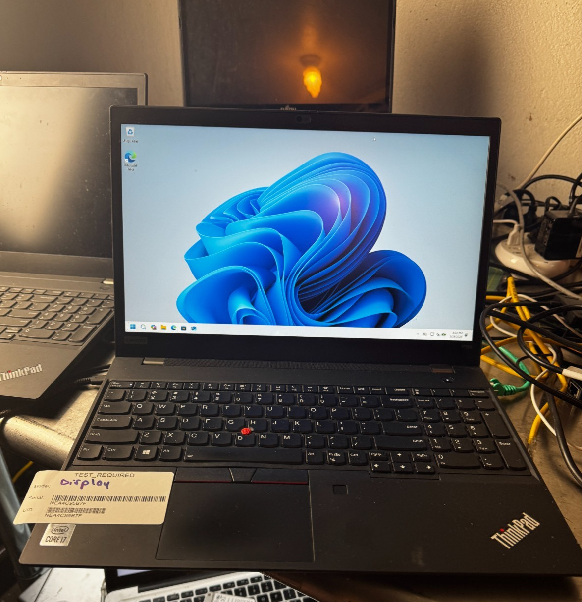 Lenovo ThinkPad P15s Gen 1 Core I7-10510 500GB SSD 16GB RAM 2GB GPU Laptop #5859