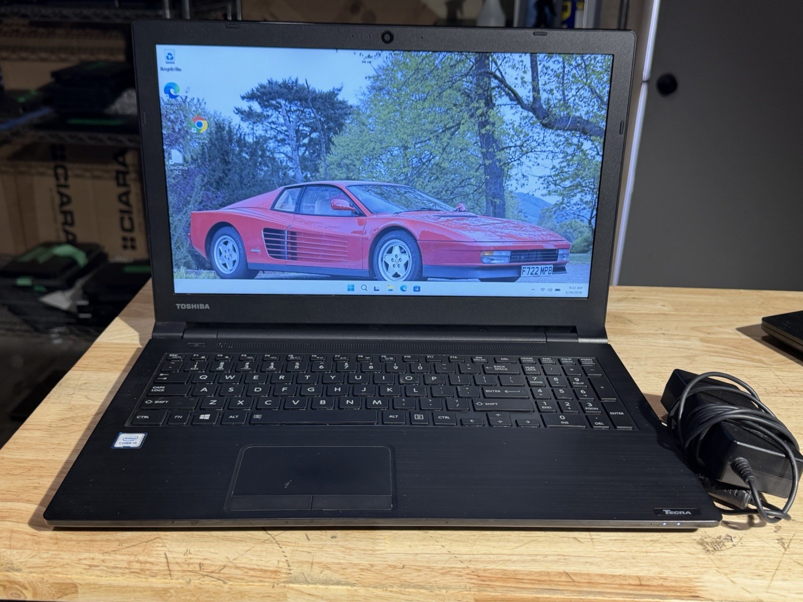 Toshiba Tecra C50-E Intel i5-8250U 16GB RAM 250GB SSD Win 11 Pro + LibreOffice