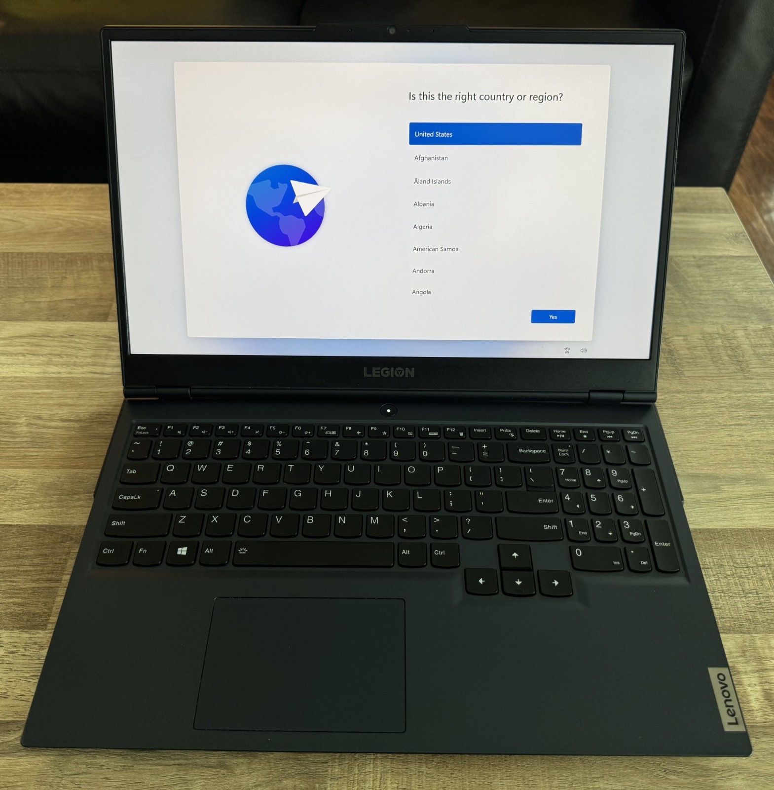 Lenovo Legion 5 15ACH6H, Ryzen 7 5800H, RTX 3050Ti 4 GB, 1 TB SSD, 16 GB 3200MHz