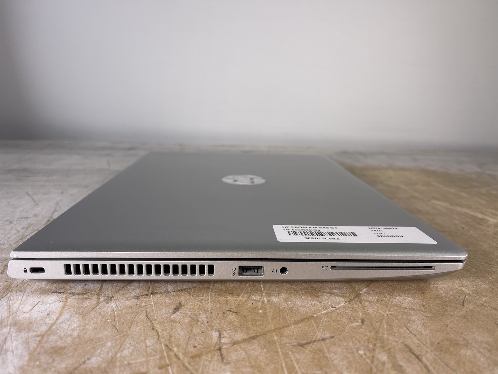 HP PROBOOK 640 G4 i5-8350U @ 1.70GHz, 8GB RAM, NO HDD/OS
