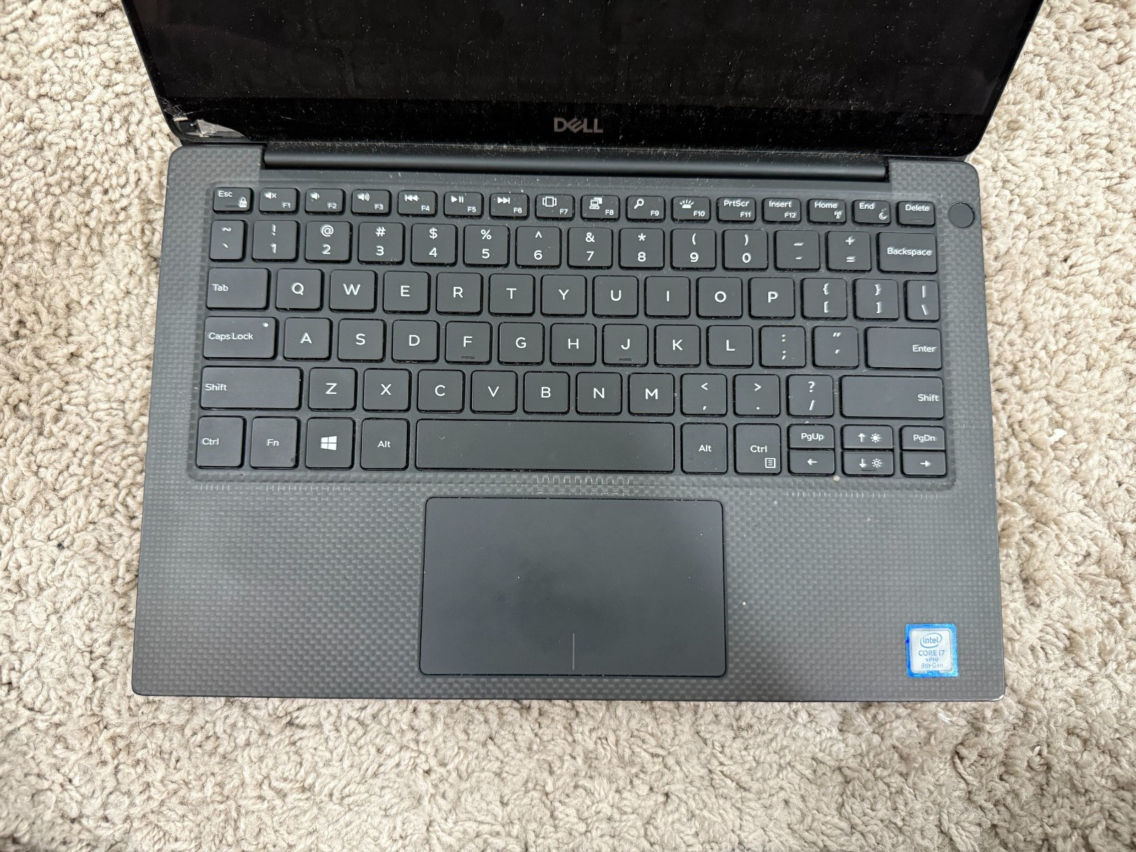 Dell XPS 13 9380, i7-8565U 1.8Ghz, 16GB RAM, 256GB m2 SSD, TOUCHSCREEN, ReadDesc