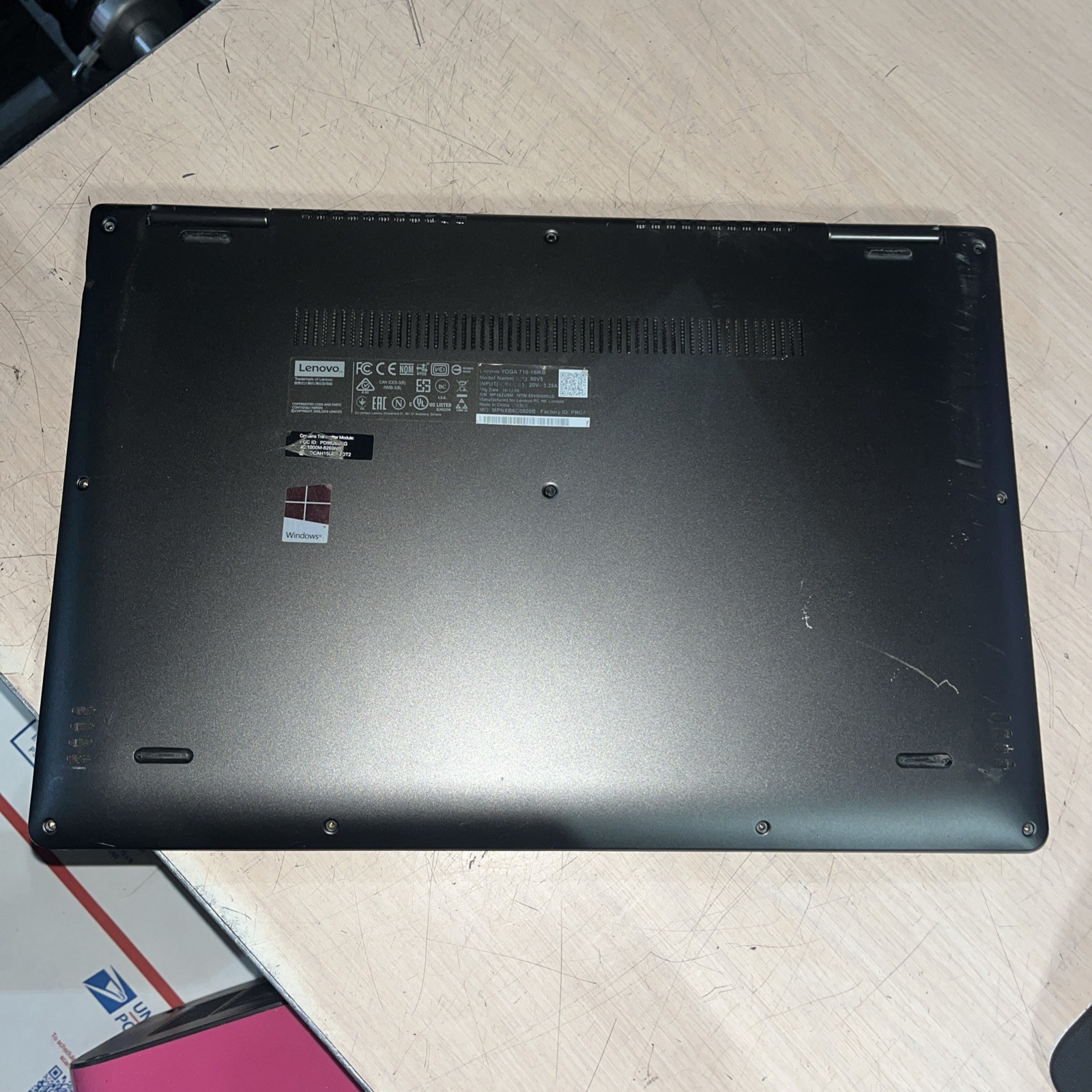 LENOVO YOGA 710-15IKB INTEL CORE I5 7TH GEN 8GB RAM NO HD