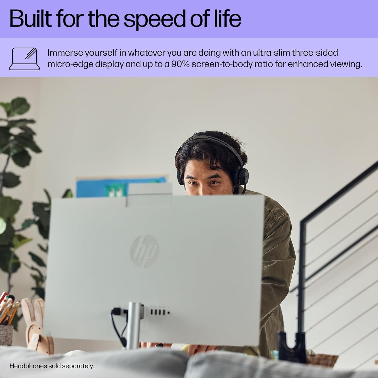 HP 27″ FHD Touch AIO Desktop , Intel Core Ultra 7 255U, Up To 64GB RAM 4TB SSD