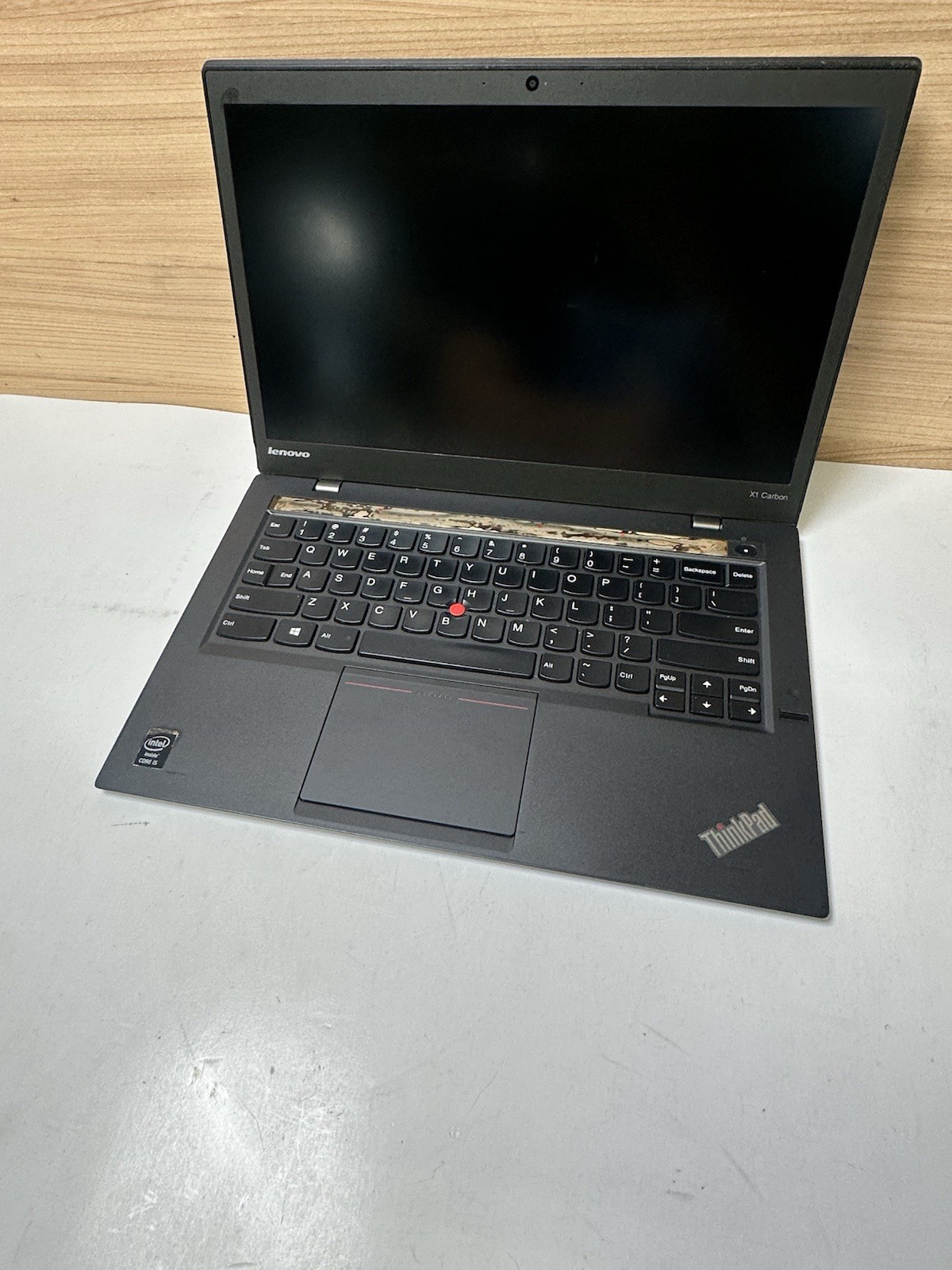Lenovo THINKPAD X1 CARBON INTEL CORE I5-4200U 1.60GHZ 8GB RAM NO HD(UNTESTED)