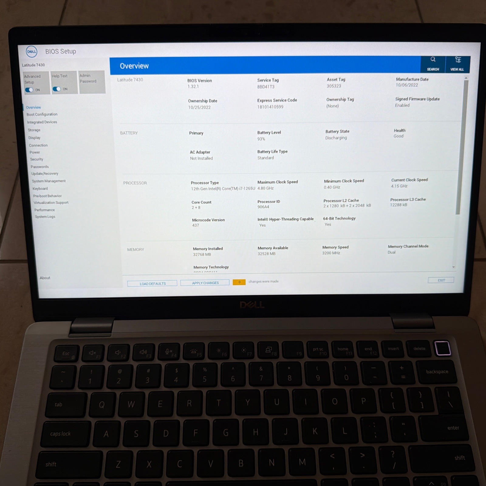 Dell Latitude 7430 Laptop i7-1265U @ 4.8GHZ 16GB RAM 512 SSD | Windows 11 PRO