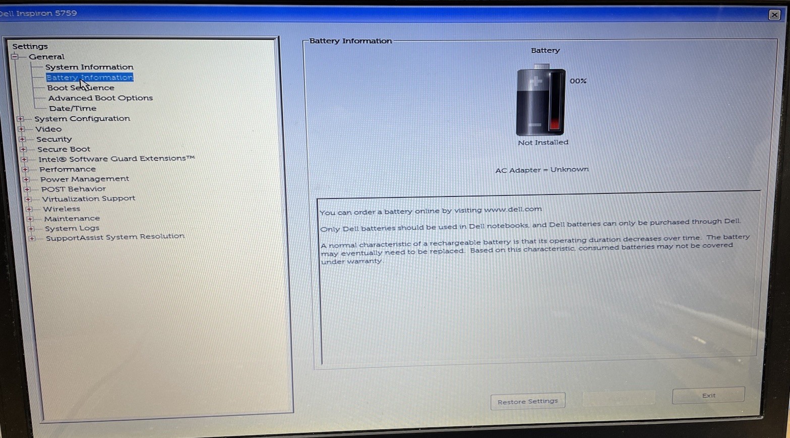 Dell Inspiron 17 5000 Series 17.3” | Intel i5-6200U| 4gb Ram | NO HDD/OS *READ*