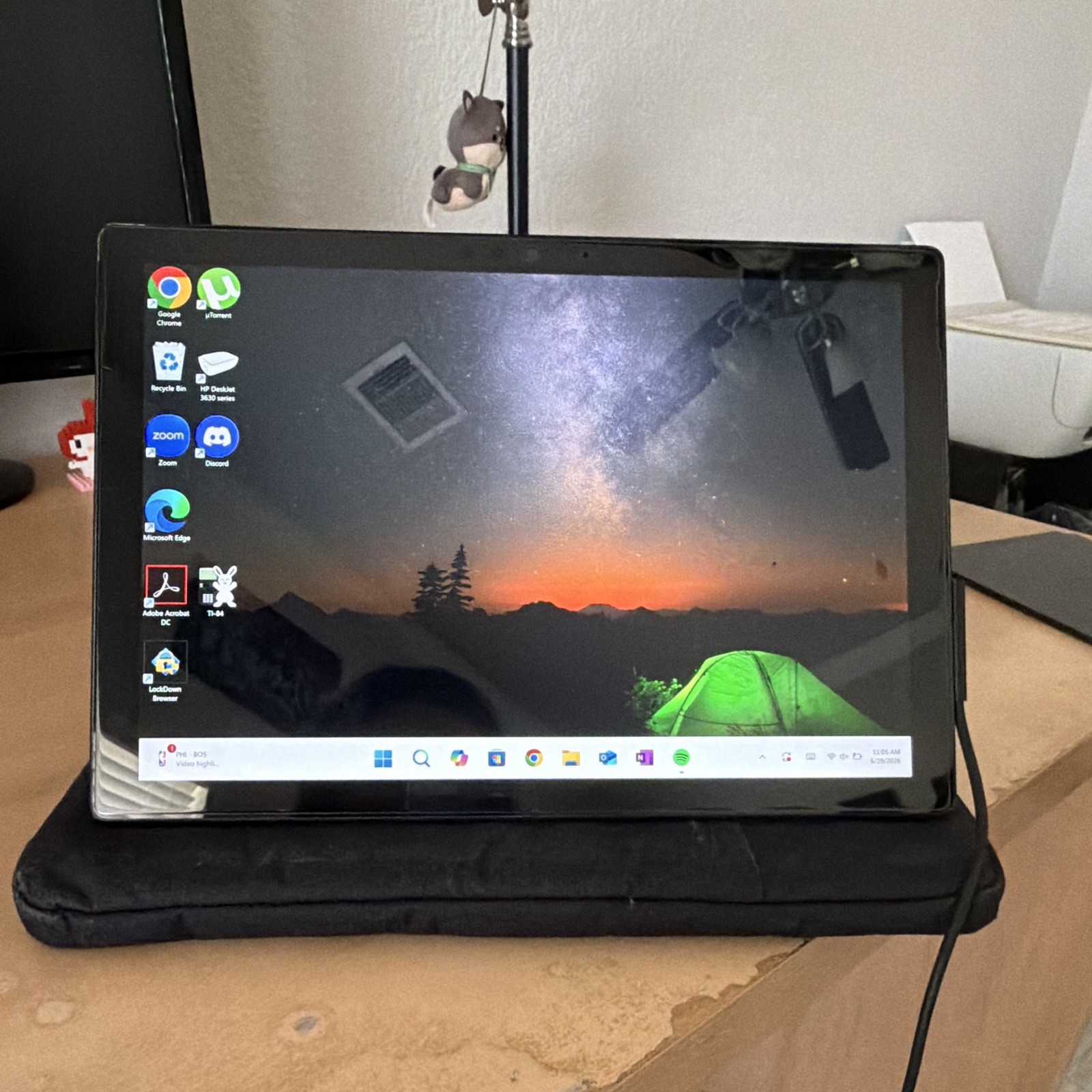 Microsoft Surface Pro 6 15in Intel Core 8 237GB SSD Windows 11 Black