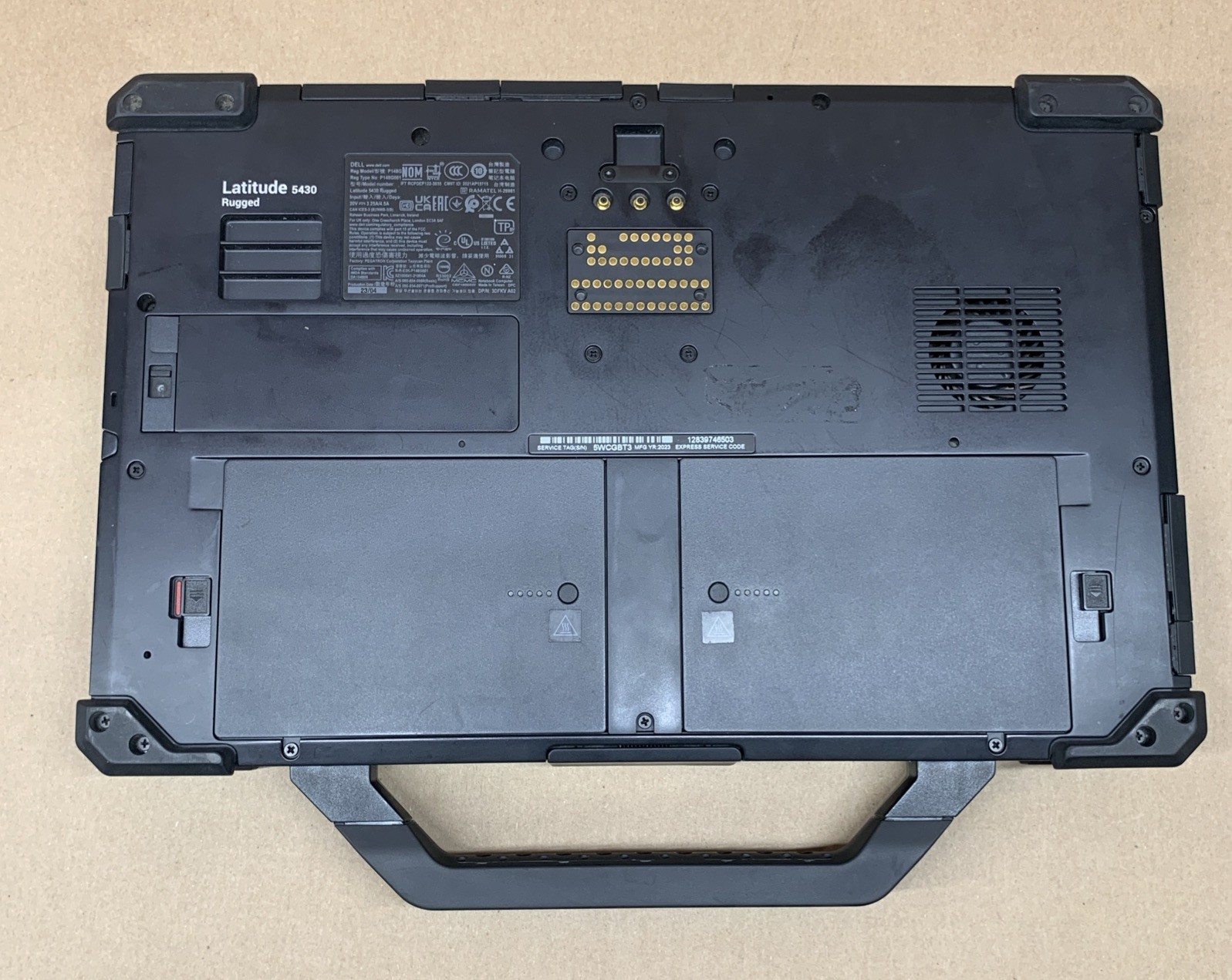 Dell Latitude 5430 Rugged, Core i5-1145G7 @ 2.6GHz, 16GB RAM, No SSD, No OS