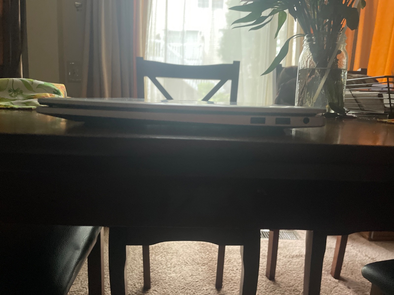 Gaming laptop, slightly used. Good condition. Grey. Medium size. Clean