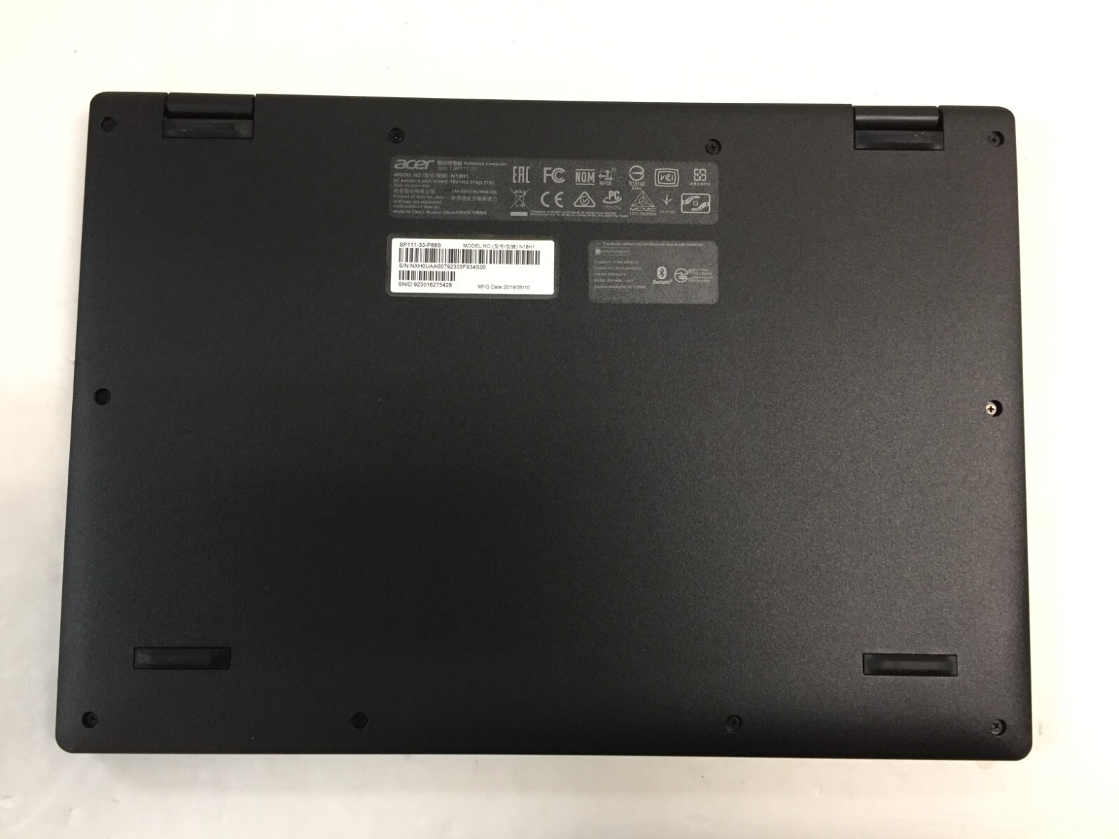 Acer Spin 1 SP111-33-P88S 11.6″ Touch Notebook/Intel N5000/4GB RAM/64GB eMMC/W10